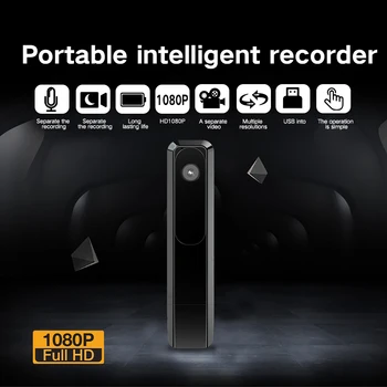 Full HD 1080P M1 Mini Kamera Giyilebilir Vücut Kalem Kamera Dijital Küçük Spor DV Mikro Kamera Video Kaydedici Gece Görüş USB Fiş 4