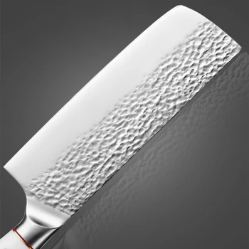 XITUO Manuel Dövme Nakiri bıçak Keskin aile bayanlar paslanmaz çelik Japon Santoku Bıçak mutfak pişirme araçları dilimleme bıçağı