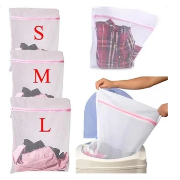 Sutyen Bakım Çantası file çamaşır çamaşır torbası 3 Boyutları Çamaşır Makinesi Katlanabilir Koruma Filtresi Net Iç Çamaşırı Çorap Temizleme Aracı 0