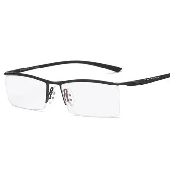 Spor Yarım Çerçeve Fotokromik Gri okuma gözlüğü Erkekler Anti-Mavi Işın Büyütme Gözlük Ultralight Diyoptri Gözlük 1.0-6 4