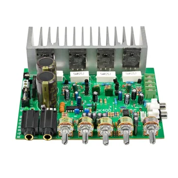250W + 250W ses amplifikatörü Kurulu HIFI Dijital Yankı güç amplifikatörü Ses Preamp Arka Amplifikasyon Ton Kontrolü İle