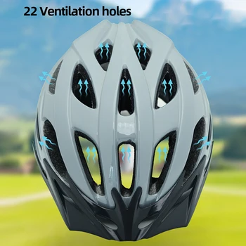 CAIRBULL Aero Yol bisiklet kaskı Özel MTB Bisiklet Kaskları Gözlük Yetişkin Erkekler Kadınlar Çıkarılabilir Visor Lens İle Arka Lambası EPS