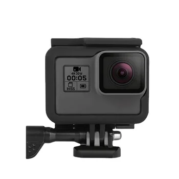 GoPro Aksesuarları için GoPro Hero 7 6 5 Koruyucu Çerçeve Kılıf Kamera Konut Case GoPro Hero5 6 7 Siyah Eylem Kamera