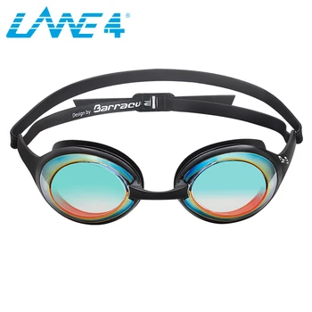 Lane4 miyopi yüzme gözlükleri, patentli trifüzyon sistemi contaları ,buğu önleyici ,uv koruması, su geçirmez #94190 gözlük 4