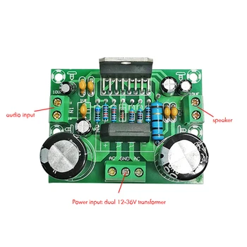 100W Dijital güç amplifikatörü Kurulu TDA7293 7294 Yüksek Güç Çift 12-32V Tek Kanallı ses amplifikatörü Modülü DIY Hoparlör
