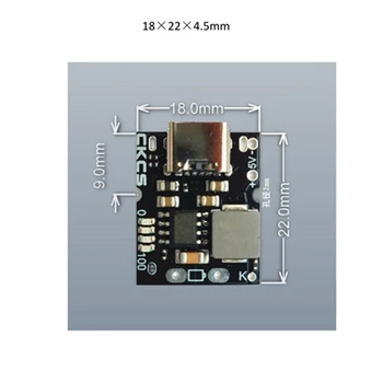 CKCS Tip-C USB 5V 2A 1S Tek Dize Lityum Pil Şarj Deşarj Modülü Şarj koruma levhası Boost Dönüştürücü GÜÇ 1