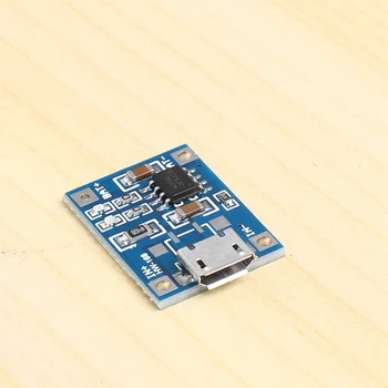 Mikro USB 1A Li-İon 18650 Lityum pil şarj cihazı için Şarj TP4056 Modülü Kurulu 0