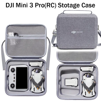 Omuz saklama çantası DJI Mini 3 Pro Uzaktan Kumanda ile Ekran Taşıma Çantası Taşınabilir Kutu DJI RC Drone Aksesuarları 3