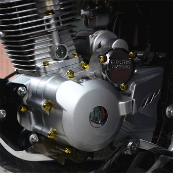Motosiklet aksesuarları Dekorasyon somun Kapağı Z650 Kawasaki Panigale V4 Bmw F650Gs Triumph Hız Üçlü 1050 T Max