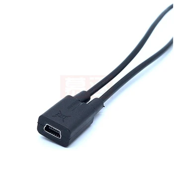 Mini USB 1 zu 2 Y Splitter Kabel, USB 2,0 Mini 5-Pin Weiblichen zu Männlichen + Micro USB Männlichen Converter High Speed Lade K