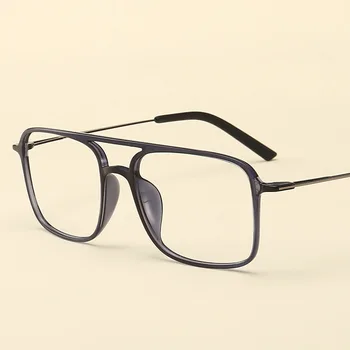 Ultem Kare Gözlük Çerçeveleri Erkekler Vintage Tam Gözlük Çerçeve Kadın Miyopi Optik Reçete Gözlük Şeffaf Gözlük Oculos 5