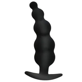 Anal Boncuk Silikon Butt Plug Annal Seks Oyuncakları Kadınlar İçin prostat masaj aleti G Noktası 18 Yetişkin ButtPlug Ürünleri Cinsel Oyuncaklar Seks Shop 2