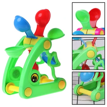 D7YD bebek küveti Oyuncak Fırıldak su çarkı Kum Oyun Oyuncak Bebek Yürüyor Renkli Banyo Oyuncak Kapalı Su Oyun Oyuncak için 2