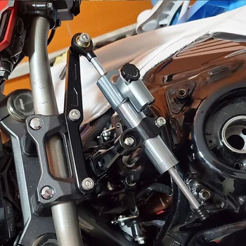 YAMAHA FZ6 FZ 6 2018 2019 2020 2021 2022 CNC Evrensel Alüminyum Motosiklet Damperi Direksiyon Sabitleyici Güvenlik Kontrolü 1