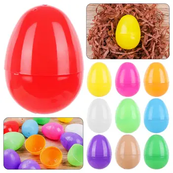 5 adet Komik Eklemek Davranır Paskalya Dekor Dekorasyon Doldurulabilir Yumurta Parti Dekor Plastik paskalya Yumurtaları