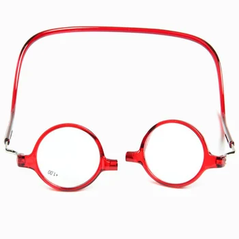 2021 Asılı Boyun Manyetik okuma gözlüğü Erkekler Kadınlar Katlanır TR90 şık taşınabilir Okuyucu Gözlük Diyoptri + 1.0 İla + 4.0 5