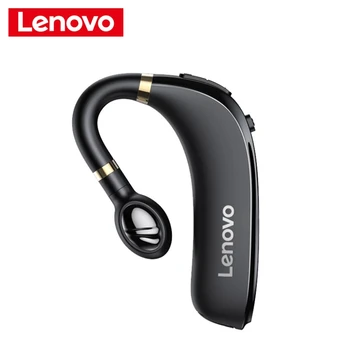 Lenovo HX106 Kulak Kancası Bluetooth 5.0 Kulaklık kablosuz kulaklıklar TWS Kulakiçi Handfree Kulaklık Android IOS İçin Mikrofon İle