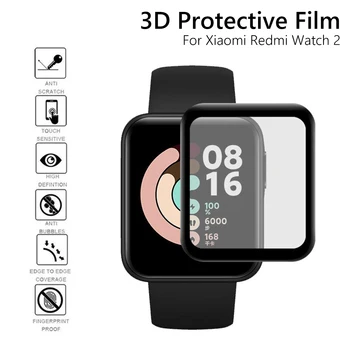 1/2/3 adet Smartwatch Koruyucu Film Xiaomi Redmi için İzle 2 Ekran Koruyucu 0