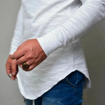 Camiseta de manga corta con cuello falso para hombre, ropa interior ajustada informal de Color sólido, a la moda 0