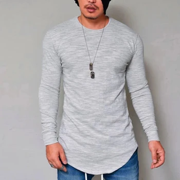 Camiseta de manga corta con cuello falso para hombre, ropa interior ajustada informal de Color sólido, a la moda 2