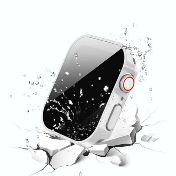 Kayış apple saat bandı 44mm 40mm akıllı saat Aksesuarları band bilezik iWatch 6 5 4 3 SE Su Geçirmez izle vaka 0