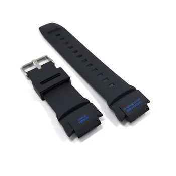 Yumuşak Siyah Watchband Casio G şok Çok Bantlı 6 ÇOK BANTLI 6 Saat Aksesuarları Kayış GW-M5610-1JF spor bileklik Bilezik