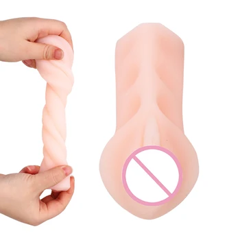 Erkek Mastürbasyon Gerçek Vajina Pussy Adam Masturbators Seks Oyuncakları Erkekler İçin mastürbasyon kupası Yetişkin 18 + Seks Ürünleri Erotik Seks Shop 4