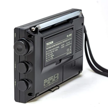 Tecsun PL-680 Radyo Portatil Am FM Dijital Ayar Tam Bant FM / MW/SBB / PLL SENTEZLENMİŞ Stereo Radyo Alıcısı taşınabilir hoparlör