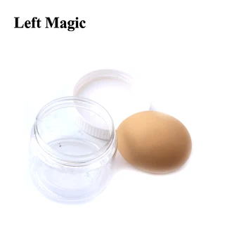 1 adet ultra silikon simülasyon yumurta Beyaz yumurta ipek eşarp sihirli hileler sihirli sahne Yakın Çekim Aksesuarları G8076 1