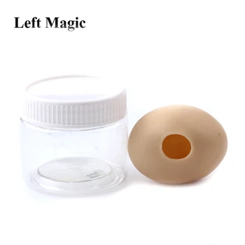 1 adet ultra silikon simülasyon yumurta Beyaz yumurta ipek eşarp sihirli hileler sihirli sahne Yakın Çekim Aksesuarları G8076 5