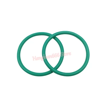 10 Adet CS 2mm Yeşil FKM Flor Kauçuk O Ring Conta OD 5mm-70mm O-ring conta pulu yağa dayanıklı asit ve alkali dayanıklı
