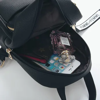 Kadın Sırt Çantası okul çantası Deri Softback Çok Fonksiyonlu Su Geçirmez Küçük Rahat Moda gençler için sırt çantaları Kızlar Kadın Çantaları
