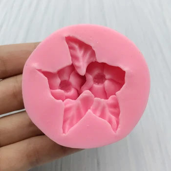 Çiçek Kalıp Silikon Gıda Sınıfı Kalıpları 3D Kek Dekorasyon Şeker Fondan Çikolata Pişirme Aracı buharlı fırın Mevcut Reçine Sanat 0