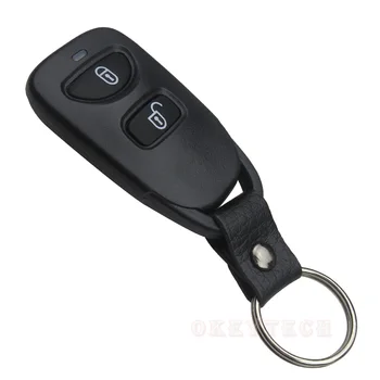 OkeyTech uzaktan kumandalı anahtar Kabuk Hyundai Elantra Kia Sportage Tucson 2 + 1 Düğmeler Araba Oto anahtar kapağı kılıfı Yedek Fob