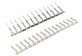 100 adet Dupont Reed Başlık KİTİ Arduino 50 X Kadın ve 50 X Erkek Hat terminal konnektörü Kablo Jumper Şerit 2.54 mm 2.54 Kırılabilir