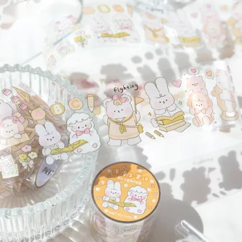 Kawaii Washi Maskeleme Bantları Dekoratif Scrapbooking Kırtasiye DIY Maskeleme Kağıt Etiket yapışkan çıkartmalar Washi Bant Yeni 2022 5