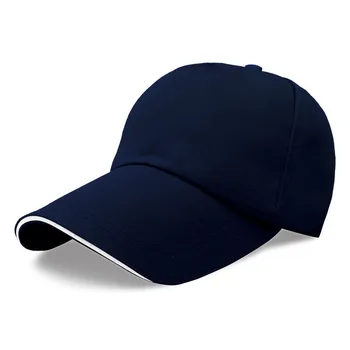 Özel logo Düz renk pamuklu beyzbol şapkası baskı logosu resim metin takım adı erkekler ve kadınlar beyzbol şapkası