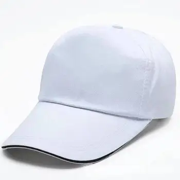 Özel logo Düz renk pamuklu beyzbol şapkası baskı logosu resim metin takım adı erkekler ve kadınlar beyzbol şapkası 4