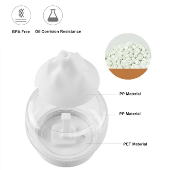 BPA Ücretsiz Aroma Difüzör 400 ML Moutain Görünüm Uçucu yağ Aromaterapi Difusor İle Sıcak ve Renkli LED Lamba Humidificador