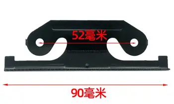 4 Adet Siyah Metal Elektrikli Zımpara Makinesi Parçası Kelepçe Makita 4510 için
