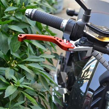 2 adet Motosiklet Fren Kolu Alaşım CNC Motosiklet Debriyaj Fren Kolu Kolu Yüksek Kalite Motosiklet Modifikasyonu İçin Fit