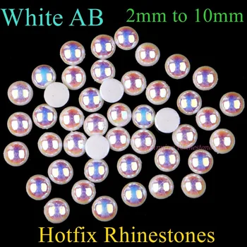 Düzeltme Rhinestones Beyaz AB 3mm için 10mm Seramik Rhinestones Kristal Rhinestone Düzeltme Strass Taşlar DIY Demir On kristaller