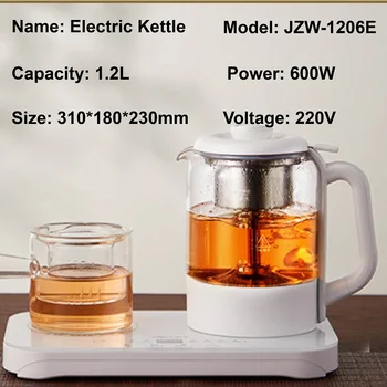 220V çay makinesi Ev Sprey Tipi Buharda Demlik Elektrikli Çaydanlık All-İn-One Çay Yapma çay Ocağı Sağlık Cam çay seti 1.2 L