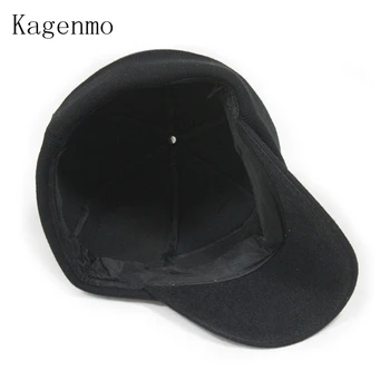 Kagenmo Kış Sıcak Beyzbol Şapkası Kulak Koruma Yüz Koruyucuları Erkek Kadın Pamuk Şapka 1