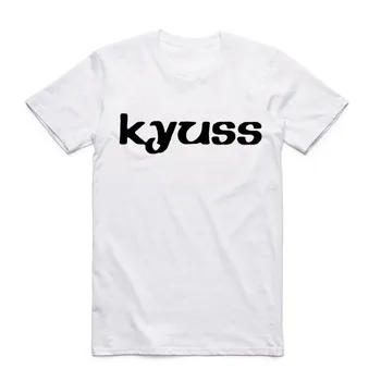 2019 Erkekler Baskı Kyuss Rock Grubu Moda T Shirt Kısa Kollu O Boyun Queens Taş Devri Debriyaj Yaz Rahat hoş t-shirt 2