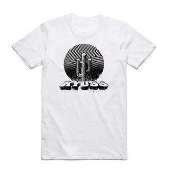 2019 Erkekler Baskı Kyuss Rock Grubu Moda T Shirt Kısa Kollu O Boyun Queens Taş Devri Debriyaj Yaz Rahat hoş t-shirt 3