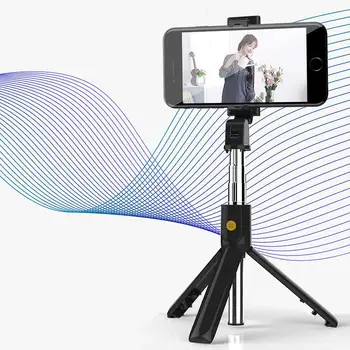 Selfie Sopa 3 in 1 kablosuz bluetooth Uzaktan Tripod Monopod Evrensel Taşınabilir Telefon İzle Film Telefon Sabitleyici