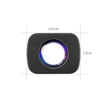 1 Adet Mini Taşınabilir Manyetik Makro Lens DJI Cep 2 Kamera Lens Vlog Çekim El Gimbal Kamera Lens Aksesuarları 5