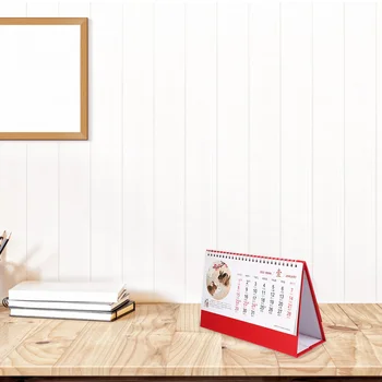 Takvim Masası Yıl Masaüstü Çin Tavşan Standingthe Günlük Aylık Masa 2023 Duvar Masası Ofis Mini Takvimler Yeni Planlayıcısı