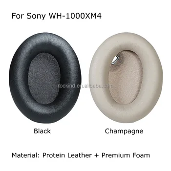 1000XM4 Protein Deri Kulak Yastıkları Kulak Yastıkları Yedek Yumuşak Kulak Pedleri Sony WH-1000XM4